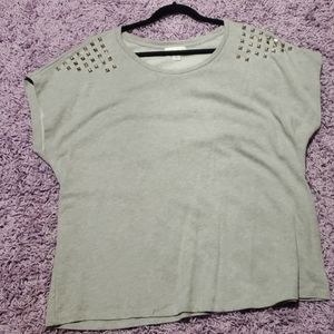 Plus Size Studded Forever 21 Tee